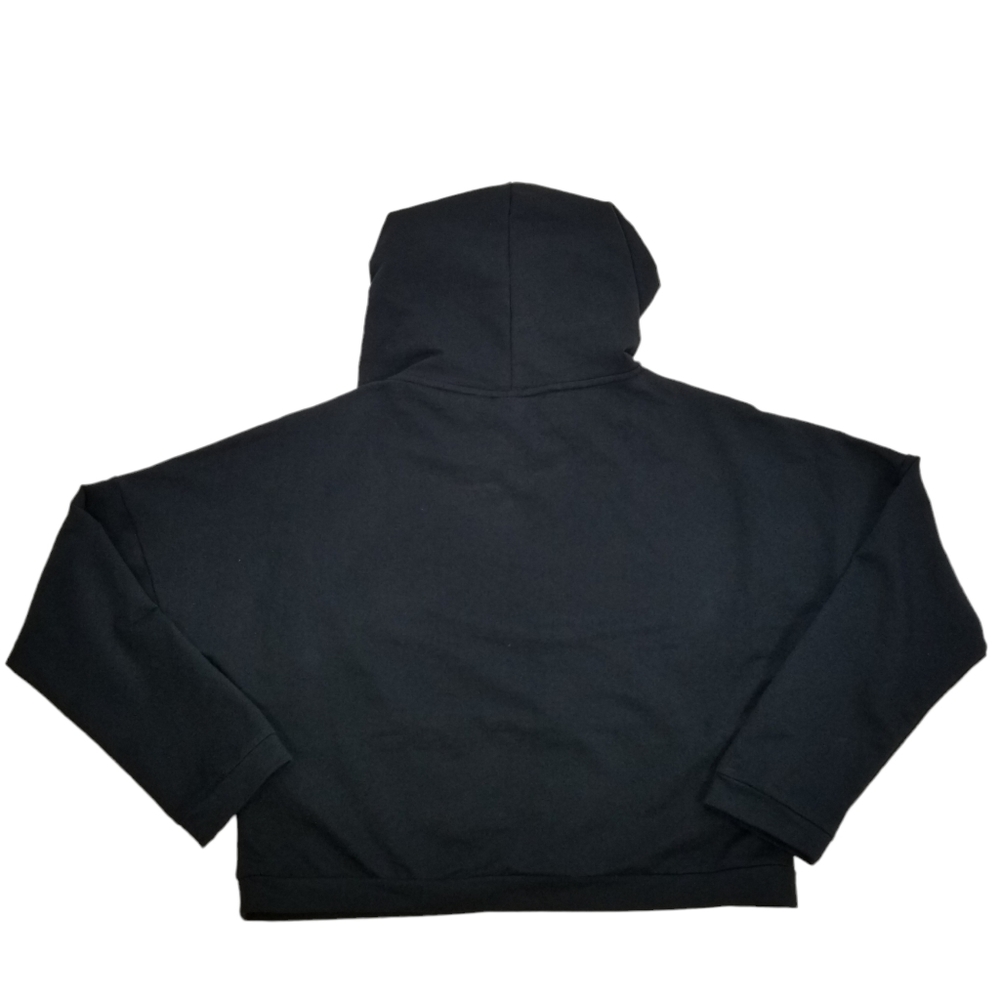 Puma Training Urban Cropped Hoodie Black and White Women's Size Medium - Picture 5 of 15